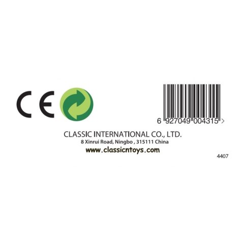 CLASSIC WORLD Drewniana Literka E