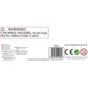 Classic World Drewniana Układanka Gra Domino - Zwierzątka 30 elementów