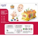 BABY Interaktywny Autobus Edukacyjny 6w1 Młoteczek Cymbałki +18 m