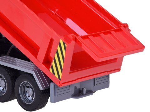 Auto Budowlane WYWROTKA Ruchomy kiper Gumowe koła Dźwięk + światło
