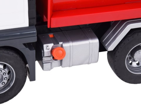 Auto Budowlane WYWROTKA Ruchomy kiper Gumowe koła Dźwięk + światło