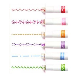 Zestaw kolorowych pisaków 13 cm