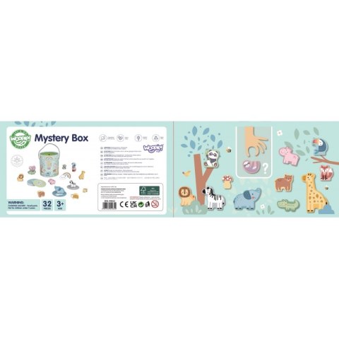 WOOPIE GREEN Tajemnicze Pudełko Dotknij i Dopasuj FSC