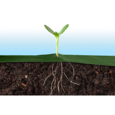 Agrowłóknina ogrodowa 1,6 m x 50 m 90 g/m2 + 100 szpilek  - zielona