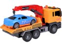 Zestaw Laweta + Auto Światło Dźwięk SUPER ruchomy HDS dźwig