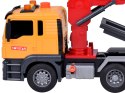 Zestaw Laweta + Auto Światło Dźwięk SUPER ruchomy HDS dźwig