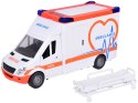 Karetka Pogotowie ratunkowe Otwierany Ambulans Dźwięk + światło