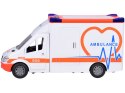 Karetka Pogotowie ratunkowe Otwierany Ambulans Dźwięk + światło