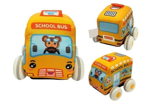 Zestaw Miękkich Autek Dla Malucha 4 Elementy