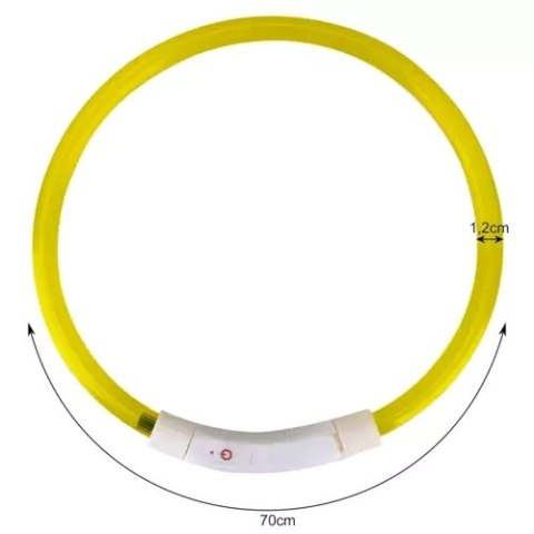 Obroża świecąca LED- regulowana Purlov 21631