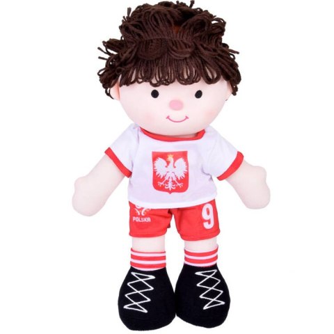 Lalka Przytulanka Szmaciana POLSKI Piłkarz Twój Piłkarski Przyjaciel