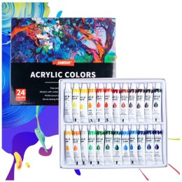 Zestaw farb akrylowych 24 szt.