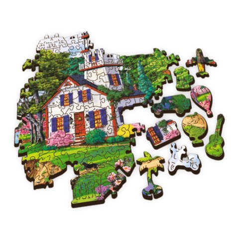 500+1 Puzzle Drewniane - Letnia przystań 20161
