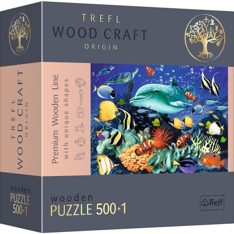 500+1 Puzzle Drewniane - Morskie życie 20153