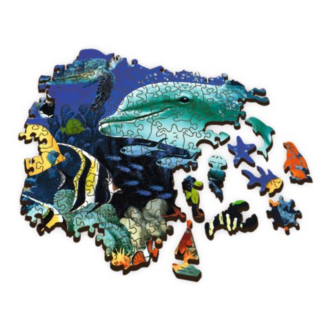 500+1 Puzzle Drewniane - Morskie życie 20153