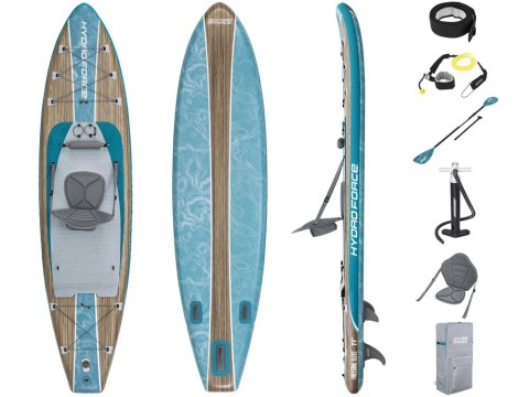 Bestway Zestaw Deska SUP z oparciem Hydro-Force 2w1 335cmx84cmx15cm 6532E Bestway Zestaw Deska SUP z oparciem Hydro-Force 2w1 335cmx84cmx15cm 6532E