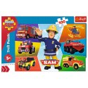 Puzzle - "100" - Pojazdy Strażaka Sama / Prism AandD Fireman Sam 16354