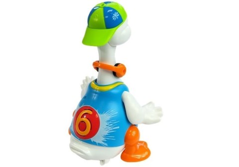 Edukacyjna Gęś Śpiewa Tańczy Rapuje Niebieska