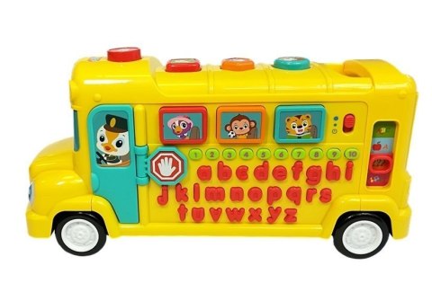 Interaktywny Autobus Hola Nauka Liter i Cyfr