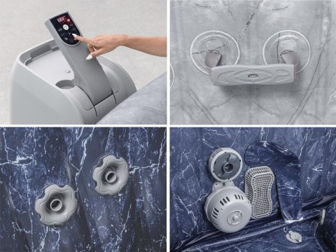 Bestway Lay-Z-Spa San Francisco Pro 7 Wi-Fi aplikacja LED 5-7osob 6001Q Bestway Lay-Z-Spa San Francisco Pro 7 Wi-Fi aplikacja LED 5-7osob 6001Q