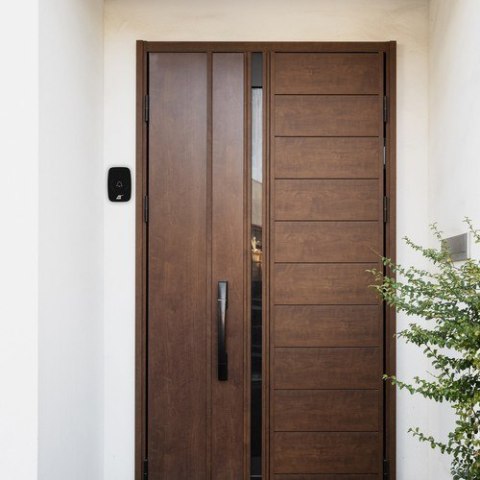 Dzwonek bezprzewodowy czarny wodoszczlny