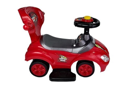 Jeździk z Pchaczem Mega Car 3w1 Czerwony Jeździk z Pchaczem Mega Car 3w1 Czerwony
