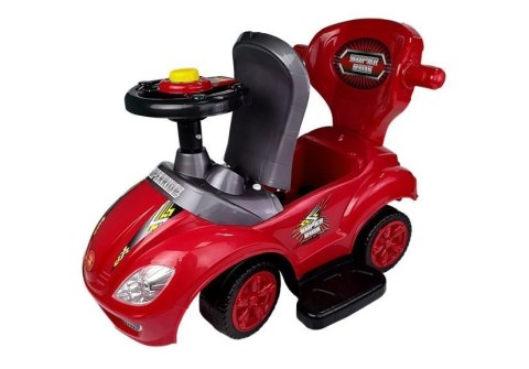 Jeździk z Pchaczem Mega Car 3w1 Czerwony Jeździk z Pchaczem Mega Car 3w1 Czerwony
