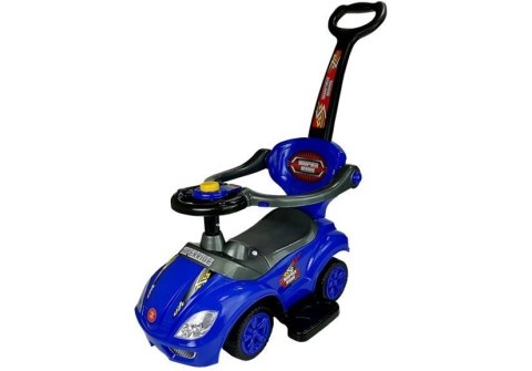Jeździk z Pchaczem Mega Car 3w1 Niebieski Jeździk z Pchaczem Mega Car 3w1 Niebieski