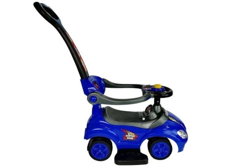 Jeździk z Pchaczem Mega Car 3w1 Niebieski Jeździk z Pchaczem Mega Car 3w1 Niebieski
