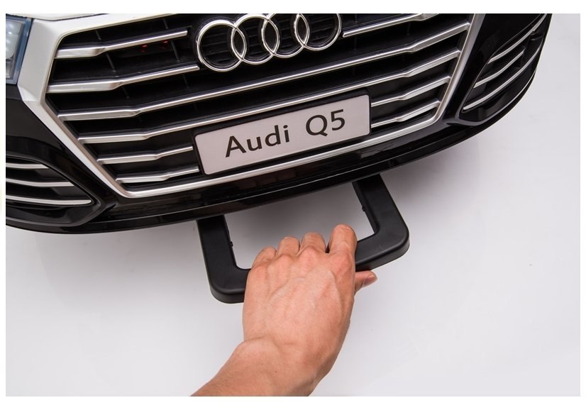 Pojazd na Akumulator Audi Q5 Policja Czarny Pojazd na Akumulator Audi Q5 Policja Czarny