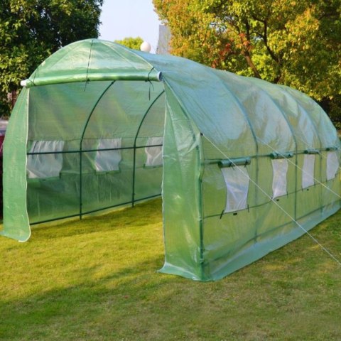 Tunel Foliowy Ogrodowy Szklarnia 4x2,5x2m Folia 10m² UV-4 Premium Tunel Foliowy Ogrodowy Szklarnia 4x2,5x2m Folia 10m² UV-4 Premium