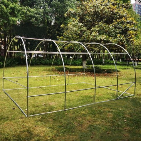 Tunel Foliowy Ogrodowy Szklarnia 4x2,5x2m Folia 10m² UV-4 Premium Tunel Foliowy Ogrodowy Szklarnia 4x2,5x2m Folia 10m² UV-4 Premium