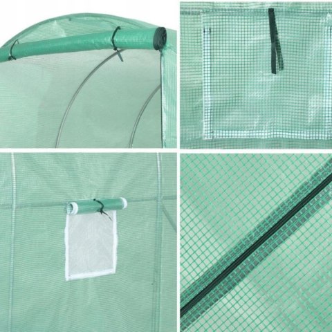 Tunel Foliowy Ogrodowy Szklarnia 4x2,5x2m Folia 10m² UV-4 Premium Tunel Foliowy Ogrodowy Szklarnia 4x2,5x2m Folia 10m² UV-4 Premium