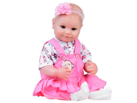 Urocza miękka Lalka bobas 50 cm jak żywa + pampers butelka Urocza miękka Lalka bobas 50 cm jak żywa + pampers butelka