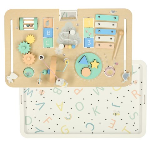 Lulilo Stolik manipulacyjny montessori kolorowy