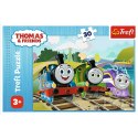Puzzle - "30" - Radosny Tomek / Thomas and Friends 18294