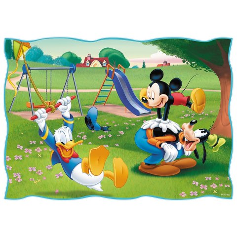 Puzzle - "4w1" - Fajny dzień Mickiego Trefl 34604