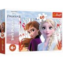 Puzzle - "60" - Zaczarowany świat Anny i Elsy Trefl 17333