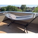Hamak ogrodowy 200x150cm Gardlov ze stelażem 25466
