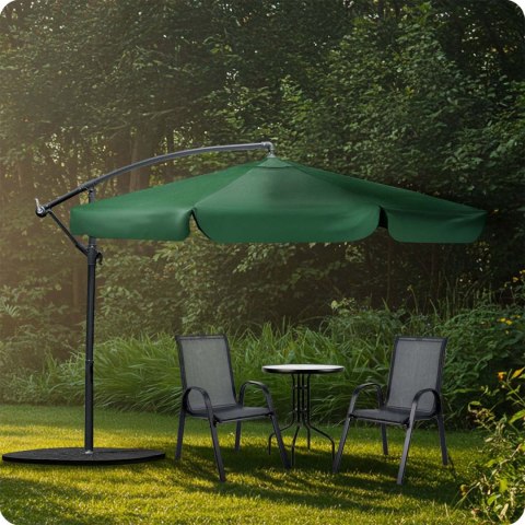 Parasol ogrodowy składany 8 segmentowy 350 cm z pokrowcem Plonos PL-881 Parasol ogrodowy składany 8 segmentowy 350 cm z pokrowcem Plonos PL-881