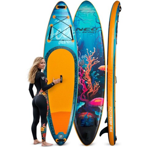 Deska SUP Aquasurf 320 x 84 x 15 cm Neo-Sport 170204 Deska SUP Aquasurf 320 x 84 x 15 cm Neo-Sport 170204