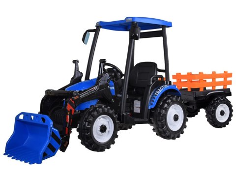 Duży TRAKTOR elektryczny na akumulator dla dziecka przyczepa łyżka PA0320 Duży TRAKTOR elektryczny na akumulator dla dziecka przyczepa łyżka PA0320