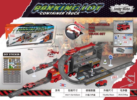 Tor Wyścigowy Czerwony + Akcesoria