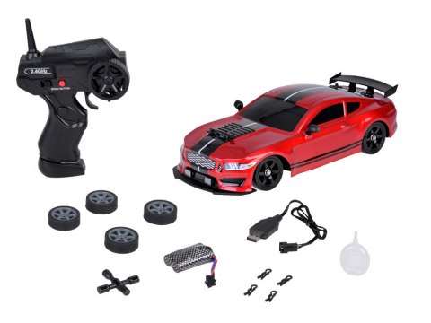Zdalnie Sterowane AUTO RC Drift 4x4 z Efekt Dymu Oświetlenie LED Zdalnie Sterowane AUTO RC Drift 4x4 z Efekt Dymu Oświetlenie LED
