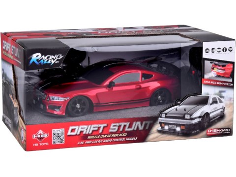 Zdalnie Sterowane AUTO RC Drift 4x4 z Efekt Dymu Oświetlenie LED Zdalnie Sterowane AUTO RC Drift 4x4 z Efekt Dymu Oświetlenie LED