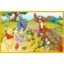 Puzzle - 2x24 - Dzień w ogrodzie - Disney Winnie the Pooh 34436