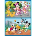 Puzzle - 2w1 + memos - Poznaj bohaterów Disney - Disney Standard Characters 93344