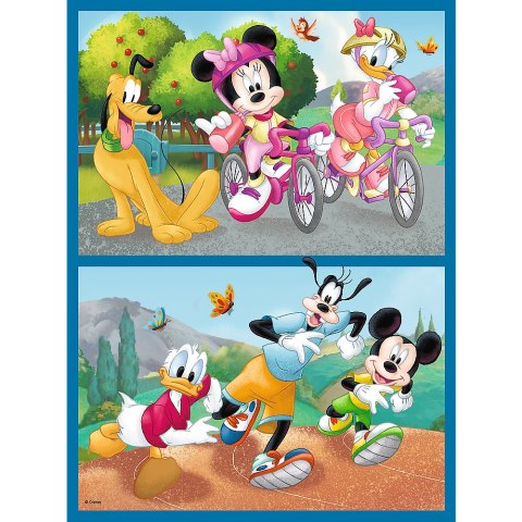 Puzzle - 2w1 + memos - Poznaj bohaterów Disney - Disney Standard Characters 93344