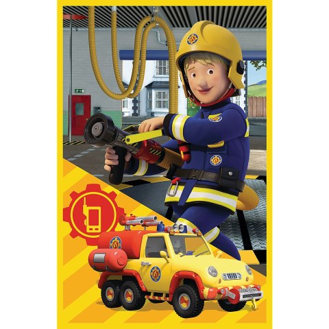 Puzzle - 3x50 - Ekipa z remizy - Prism A and D Fireman Sam 34880