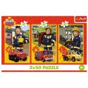 Puzzle - 3x50 - Ekipa z remizy - Prism A and D Fireman Sam 34880